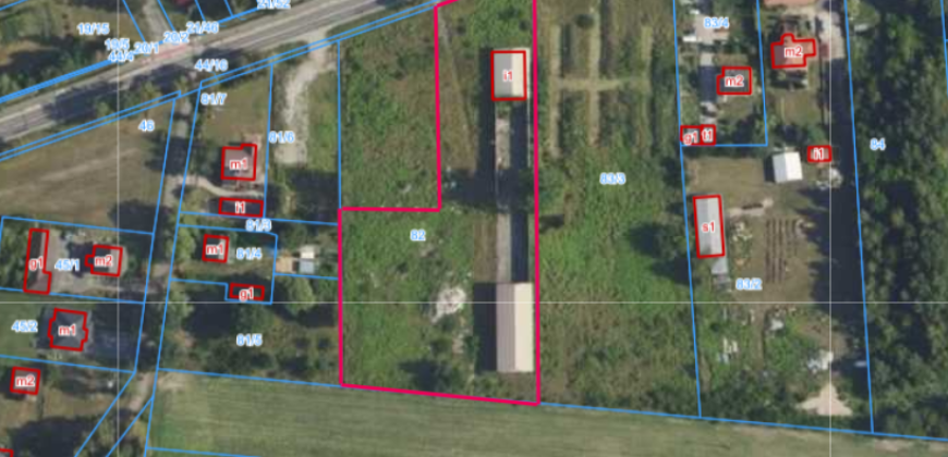 Działka inwestycyjna w Kozerkach