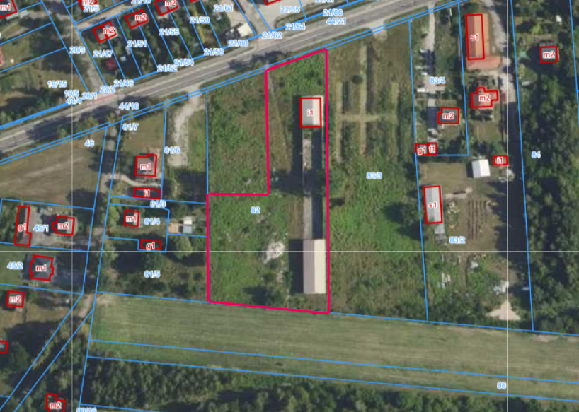 Działka inwestycyjna w Kozerkach