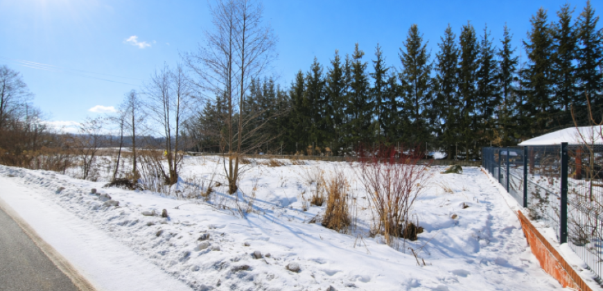 Działka przy lesie w Lesznie