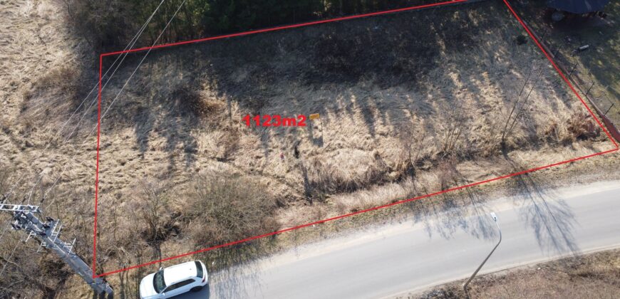 Działka przy lesie w Lesznie