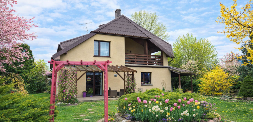 Działka inwestycyjna z dużym domem w Błoniu