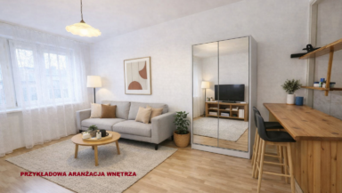 Dwupokojowe mieszkanie w Błoniu